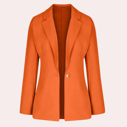Blazer Con Mangas 3/4 Y Cuello En V Para Mujer | Ideal Para Uso Diario Y Profesional