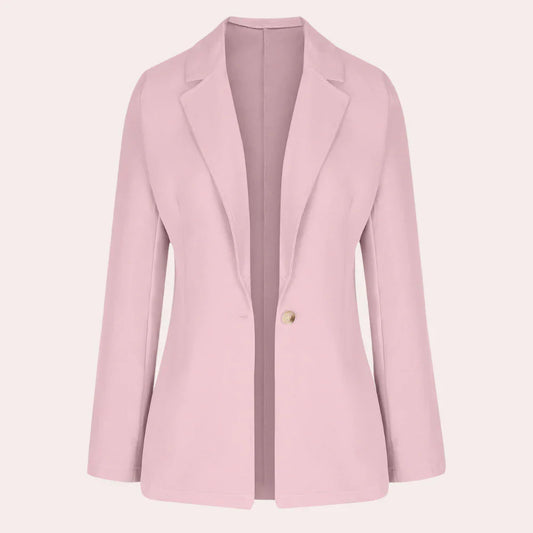 Blazer Con Mangas 3/4 Y Cuello En V Para Mujer | Ideal Para Uso Diario Y Profesional
