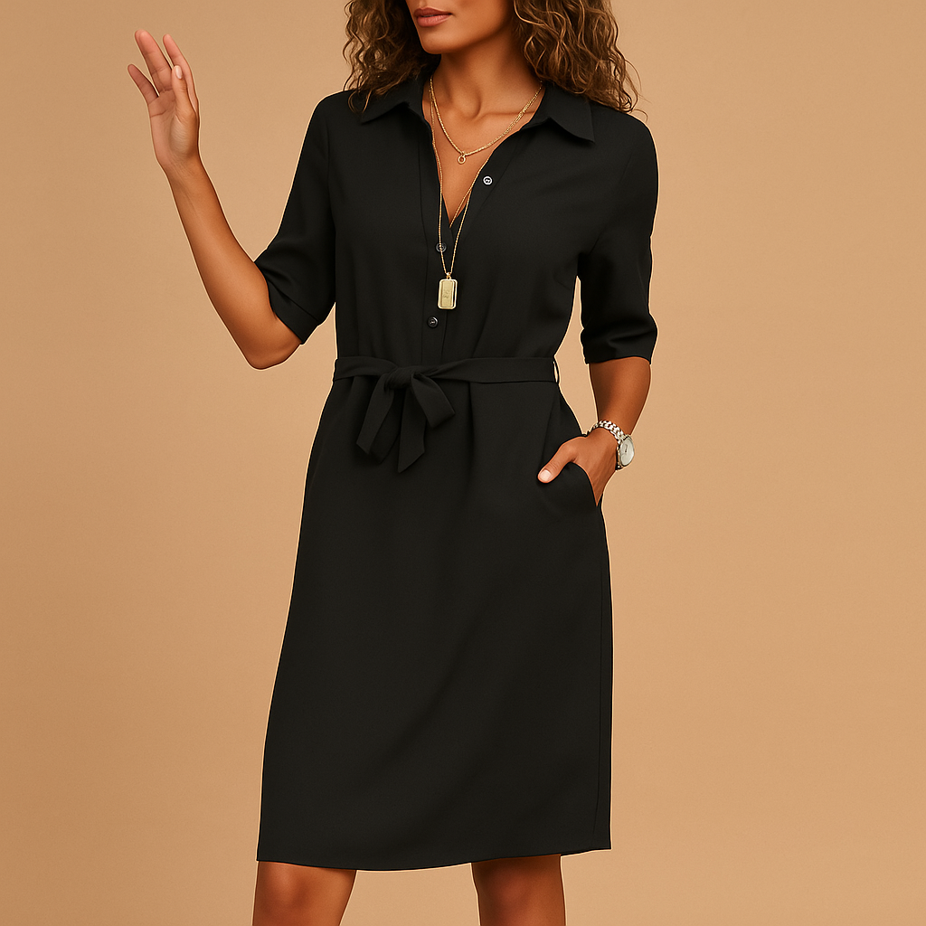 Vestido Con Corte Moderno Para Mujer | Ideal Para Uso Diario Y Trabajo