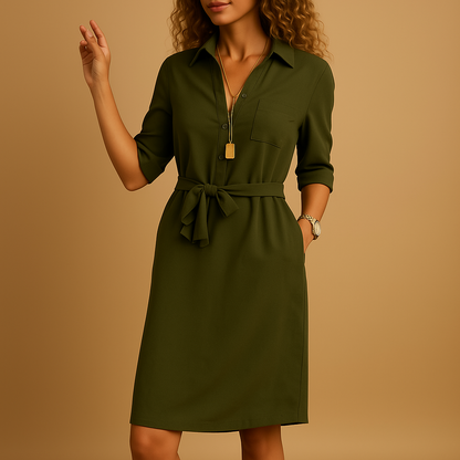 Vestido Con Corte Moderno Para Mujer | Ideal Para Uso Diario Y Trabajo