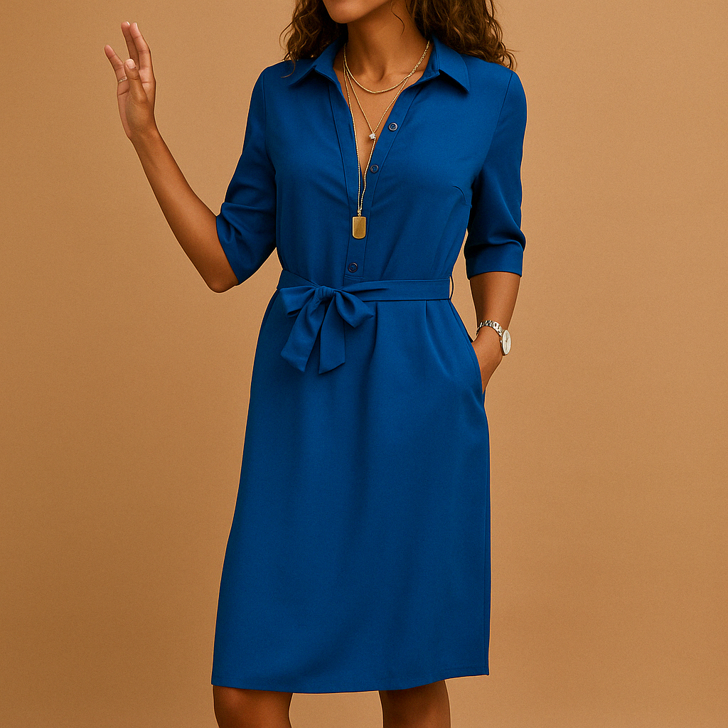 Vestido Con Corte Moderno Para Mujer | Ideal Para Uso Diario Y Trabajo