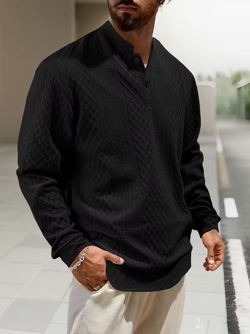 Jersey Con Motivo Geométrico Y Corte Relajado Para Hombre | Ideal Para Uso Diario