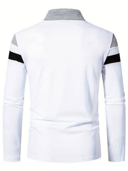 Polo de Hombre con Cremallera Frontal para Uso Diario | Ideal para Contextos Informales y Semi-Formales