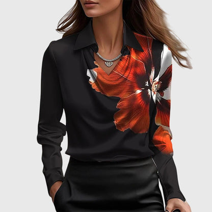 Blusa Fluida Con Cuello Plisado Para Mujer | Ideal Para Uso Diario En Interior Y Exterior