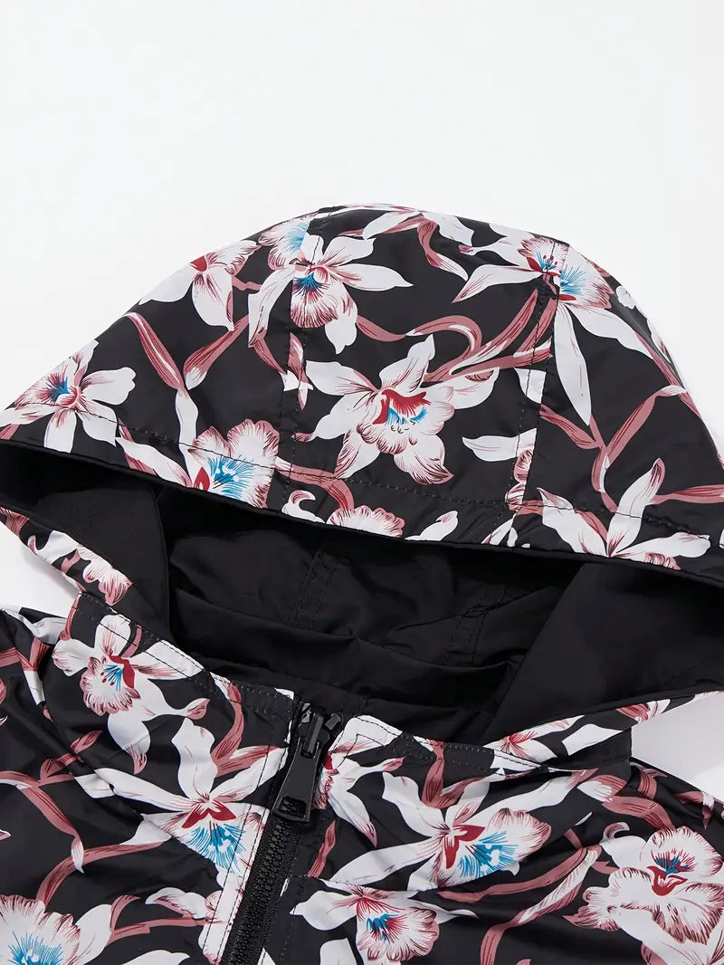 Chaqueta Con Capucha Y Bolsillos Funcionales Para Mujer | Ideal Para Uso Diario Y Actividades Al Aire Libre