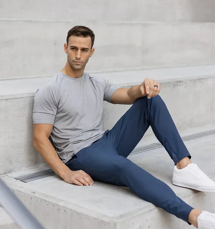 Pantalón Para Hombre Con Corte Ajustado Y Diseño Versátil | Ideal Para Uso Diario Y Contextos Variados