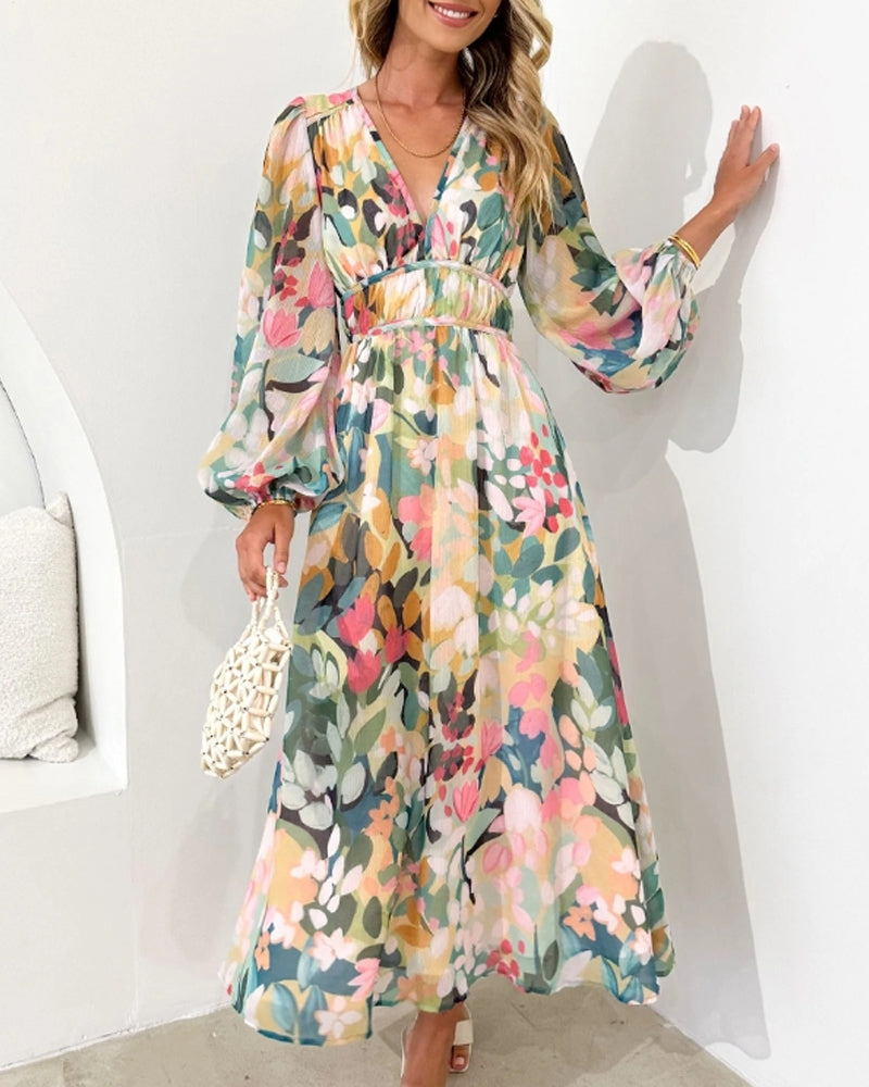 Vestido Largo Con Corte Fluido Para Mujer | Ideal Para Verano Y Salidas Informales