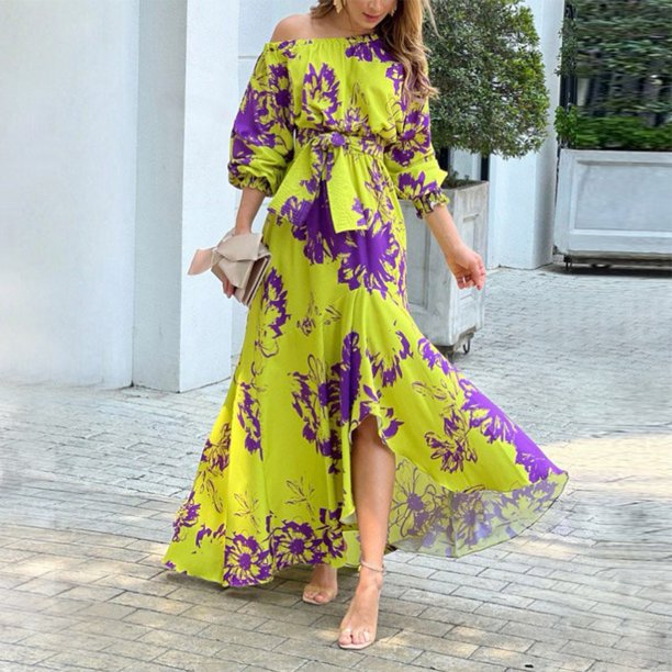 Vestido Midi Con Cinturón Y Mangas Largas Para Mujer | Ideal Para Salidas Y Diferentes Ocasiones