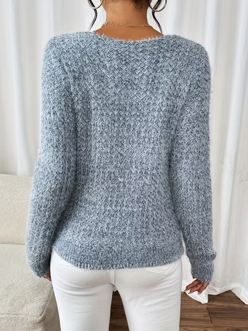 Jersey De Corte Amplio Para Mujer | Ideal Para Uso Diario Y Superposición