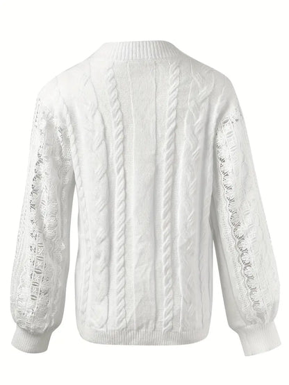 Jersey Con Detalles Calados Para Mujeres | Ideal Para Ocasiones Especiales