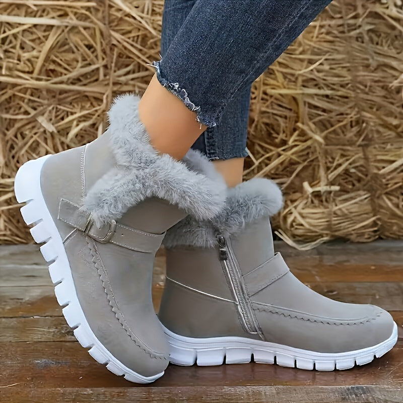 Botines con Forro Interior para Mujer | Ideal para Invierno