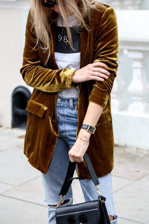 Blazer con Corte Ajustado para Mujer | Ideal para Uso Urbano y Diario
