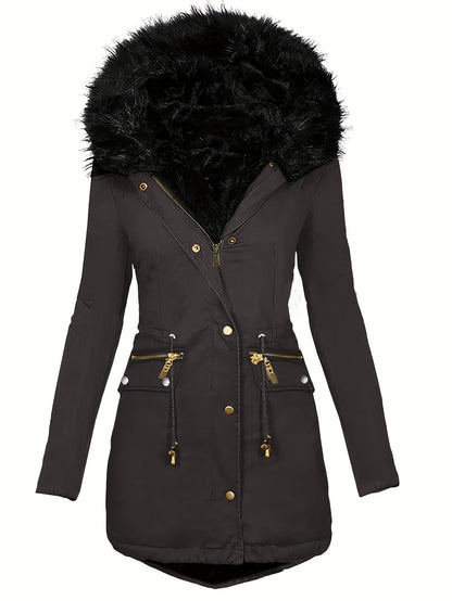 Parka con Capucha Integrada para Mujer | Ideal para las Temporadas Frías