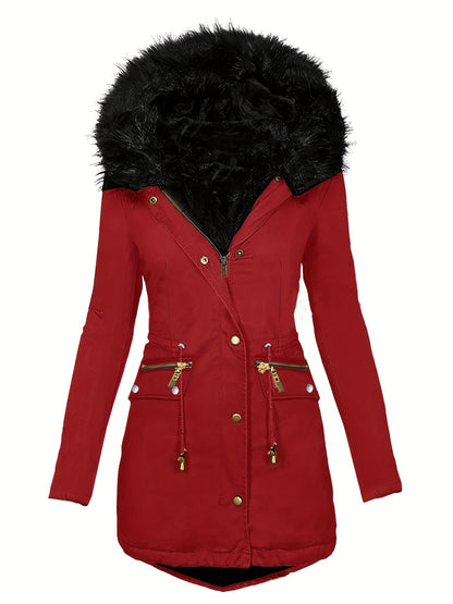 Parka con Capucha Integrada para Mujer | Ideal para las Temporadas Frías