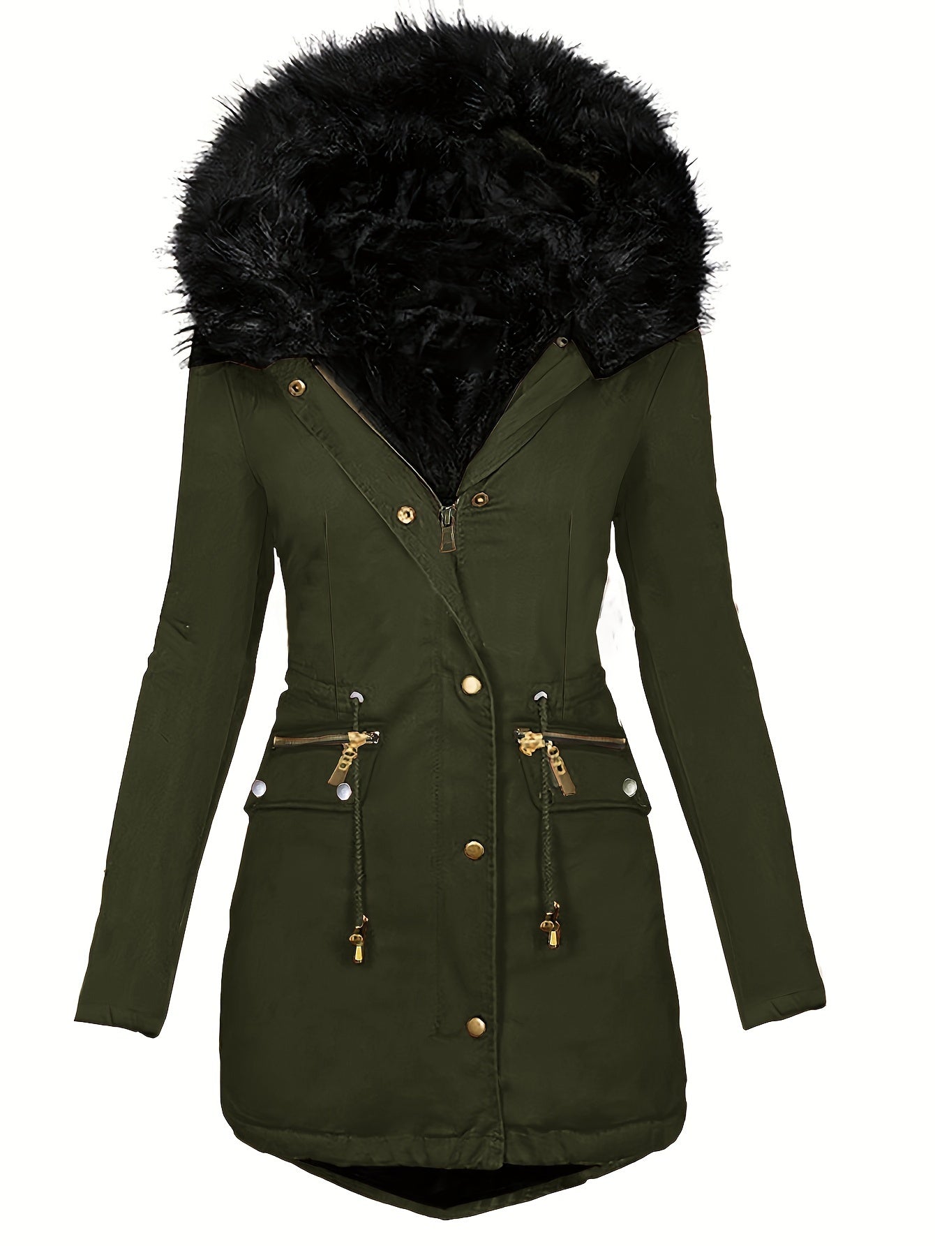 Parka con Capucha Integrada para Mujer | Ideal para las Temporadas Frías