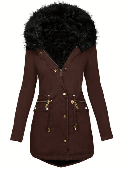 Parka con Capucha Integrada para Mujer | Ideal para las Temporadas Frías