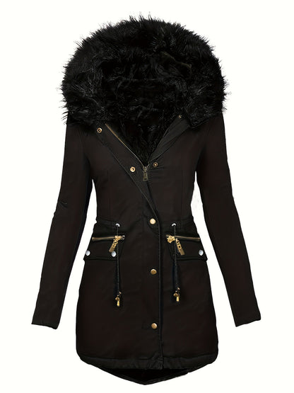 Parka con Capucha Integrada para Mujer | Ideal para las Temporadas Frías