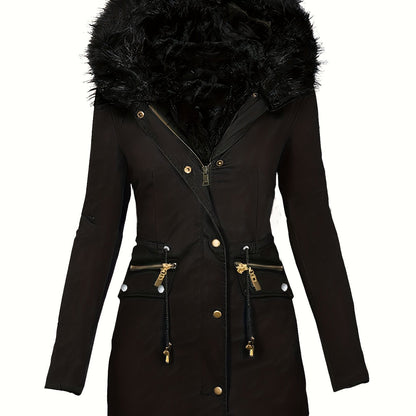 Parka con Capucha Integrada para Mujer | Ideal para las Temporadas Frías