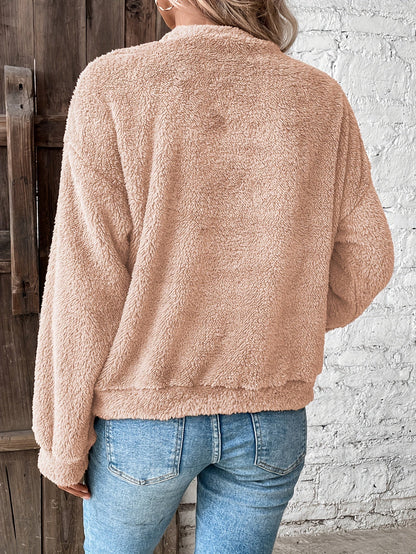 Sudadera Con Cuello Redondo Y Manga Larga Para Mujer | Ideal Para Uso Diario