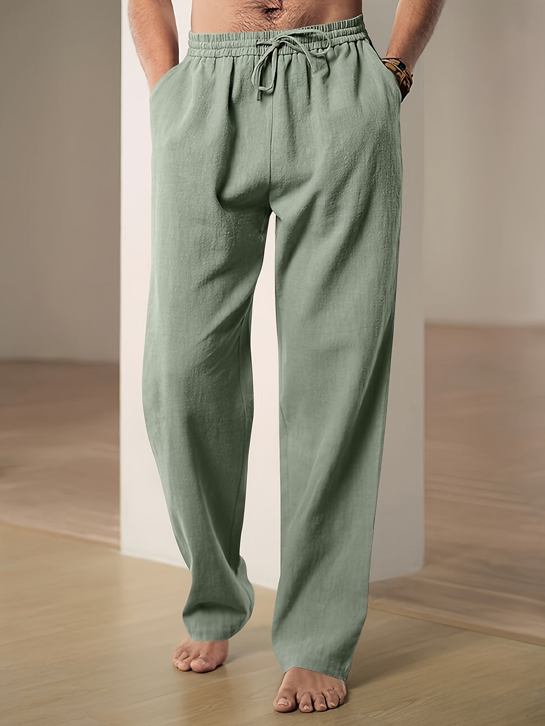 Pantalón Informal Con Corte Recto Para Adultos | Ideal Para Uso Diario O De Ocio