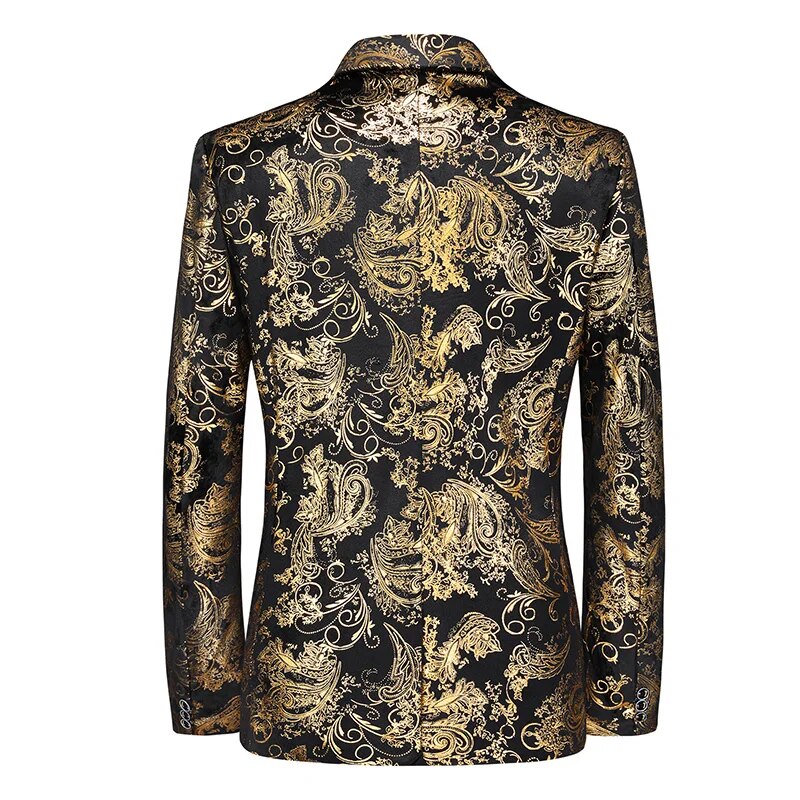Blazer avec Fermeture à Boutons et Coupe Structurée pour Hommes | Idéal pour Réunions et Événements Formels