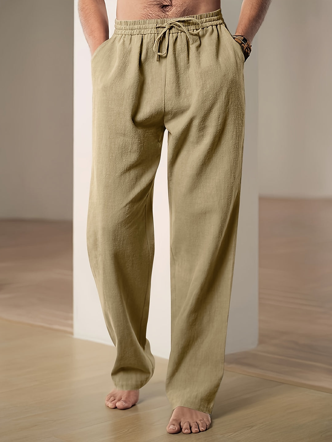 Pantalón Informal Con Corte Recto Para Adultos | Ideal Para Uso Diario O De Ocio