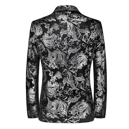 Blazer avec Fermeture à Boutons et Coupe Structurée pour Hommes | Idéal pour Réunions et Événements Formels