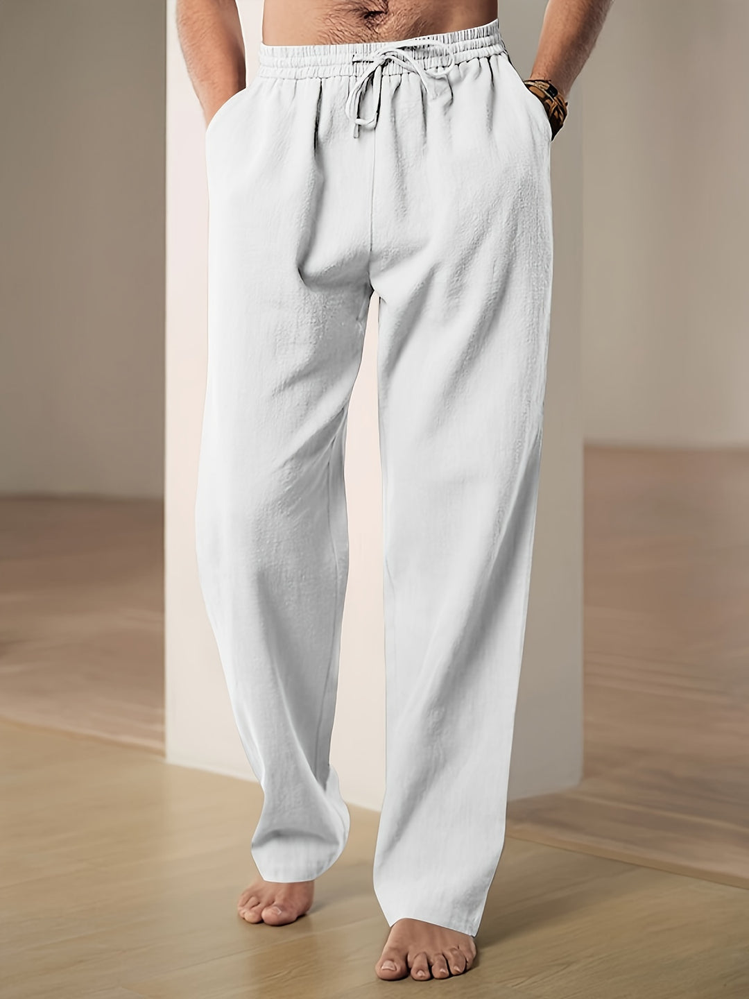 Pantalón Informal Con Corte Recto Para Adultos | Ideal Para Uso Diario O De Ocio