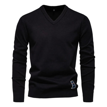 Jersey Con Cuello En V Clásico Para Hombre | Ideal Para Uso Diario