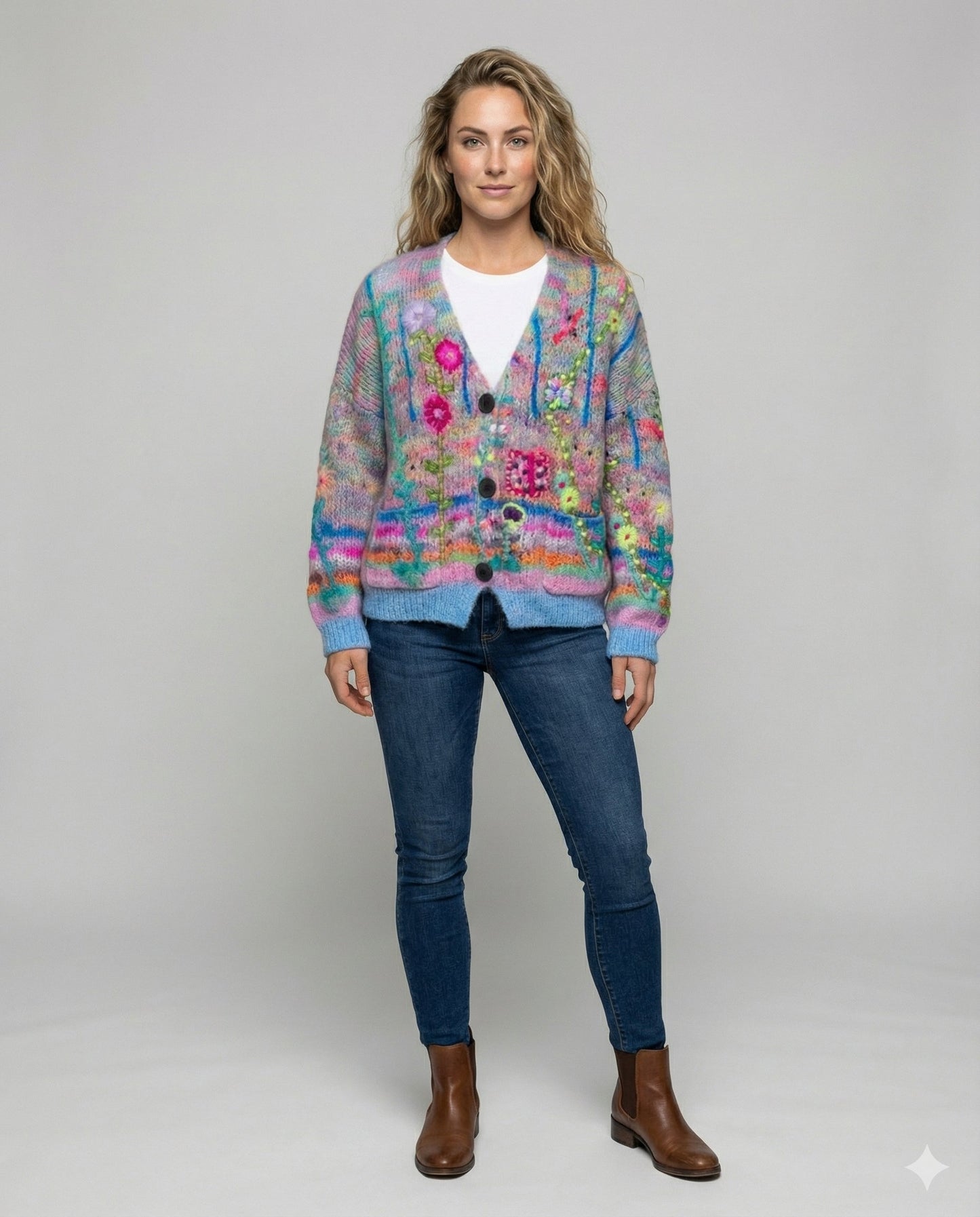 Jersey Con Motivo Floral Para Adultos | Ideal Para Uso Diario Y Laboral