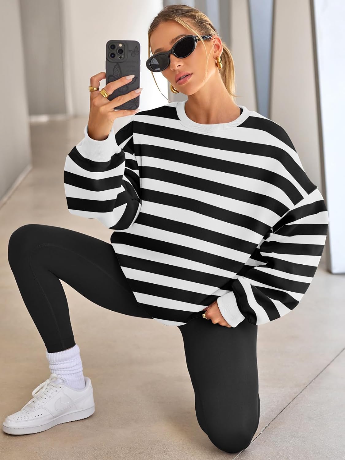 Pullover Oversize Con Corte Relajado Para Mujer | Ideal Para Uso Diario