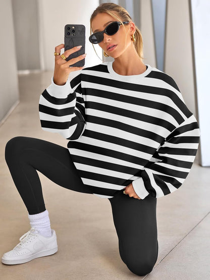 Pullover Oversize Con Corte Relajado Para Mujer | Ideal Para Uso Diario