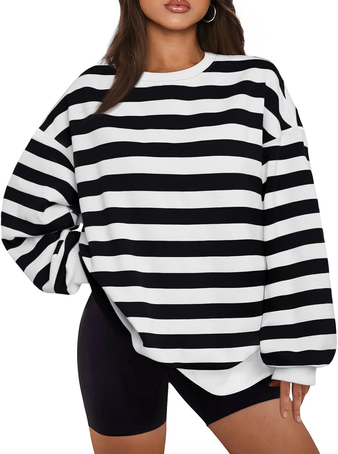 Pullover Oversize Con Corte Relajado Para Mujer | Ideal Para Uso Diario