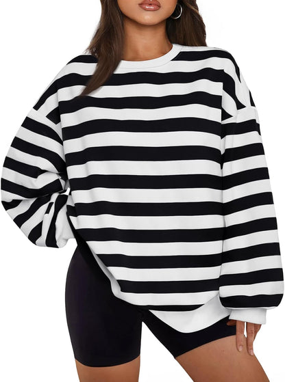 Pullover Oversize Con Corte Relajado Para Mujer | Ideal Para Uso Diario