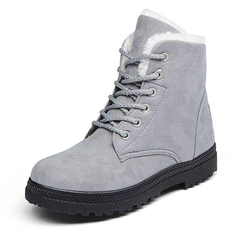 Botas De Invierno Con Cordones Para Mujer | Ideal Para Temporada Fría