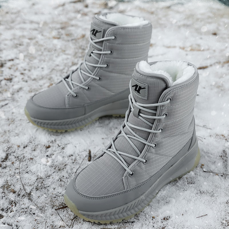 Botas De Invierno Con Caña Media Y Tacón Bajo Para Mujer | Ideal Para Uso Diario En Temporada Fría