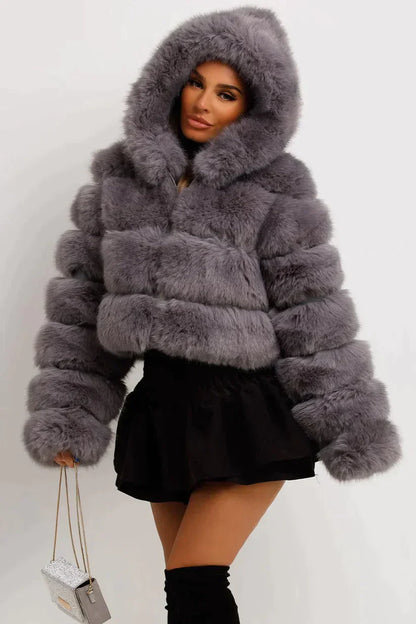 Abrigo De Invierno Con Cierre Frontal Para Mujer | Ideal Para Temporada De Frío