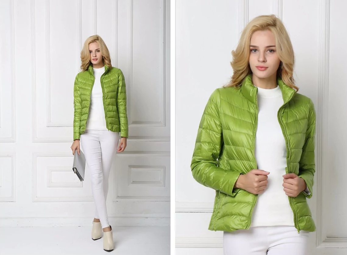 Chaqueta Ligera Urbana con Cierre Frontal para Mujer | Ideal para Uso Diario en la Ciudad
