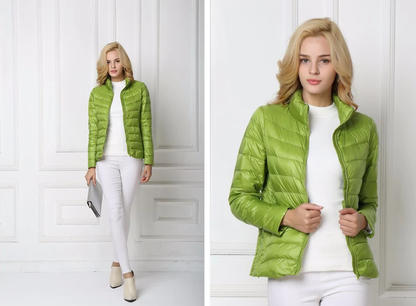 Chaqueta Ligera Urbana con Cierre Frontal para Mujer | Ideal para Uso Diario en la Ciudad