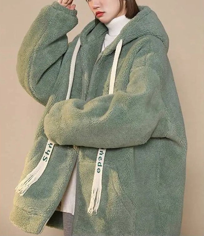 Chaqueta De Invierno De Talla Amplia Con Cierre Frontal Para Mujer | Ideal Para Uso Diario En Invierno