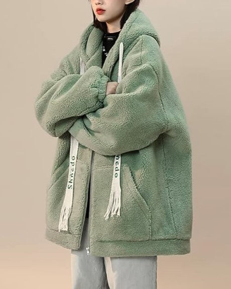 Chaqueta De Invierno De Talla Amplia Con Cierre Frontal Para Mujer | Ideal Para Uso Diario En Invierno