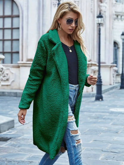 Chaqueta de Invierno con Capucha Ajustable y Bolsillos para Mujer | Ideal para Uso Diario en Temporadas Frías