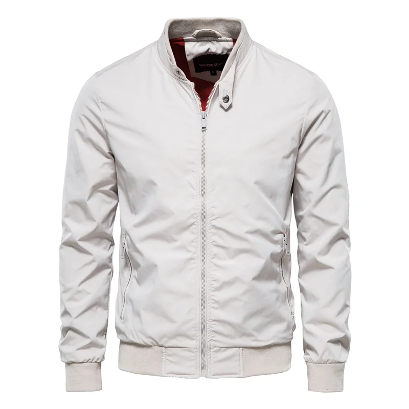 Chaqueta Ligera con Cuello y Puños Acanalados para Adultos | Ideal para la Mi-Estación