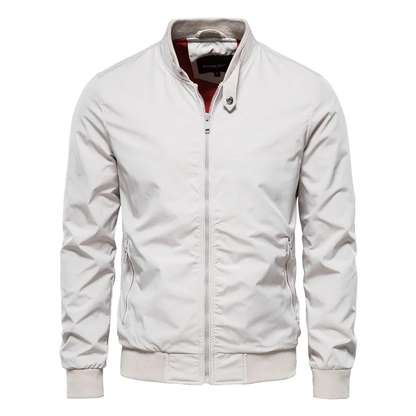 Chaqueta Ligera con Cuello y Puños Acanalados para Adultos | Ideal para la Mi-Estación