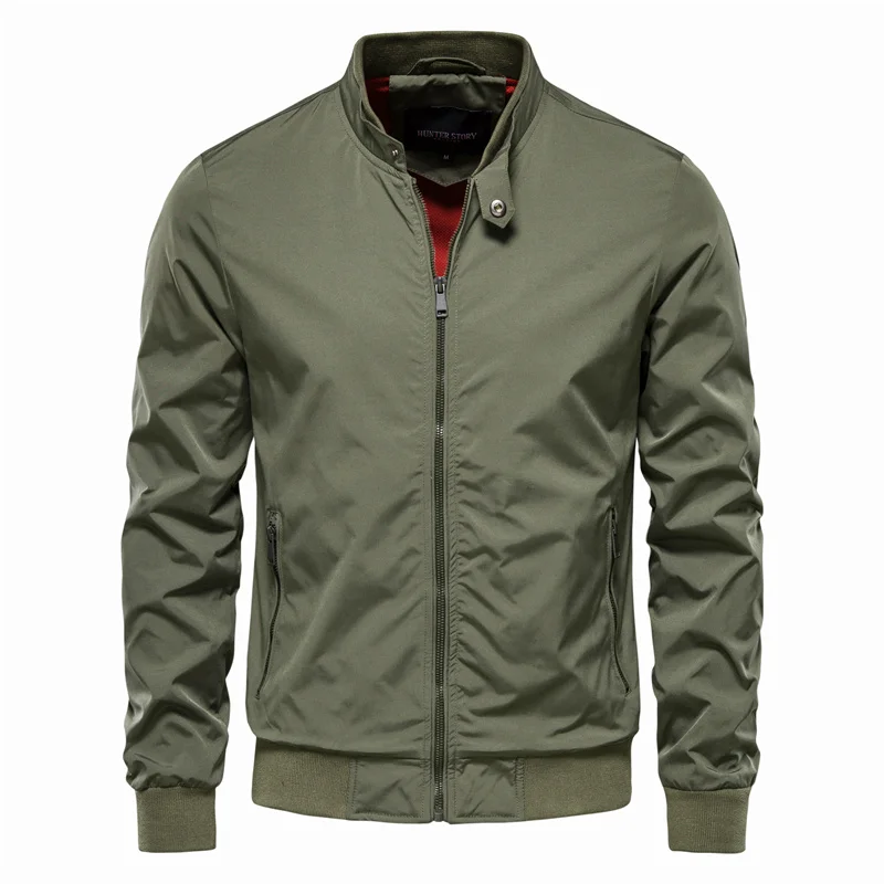 Chaqueta Ligera con Cuello y Puños Acanalados para Adultos | Ideal para la Mi-Estación