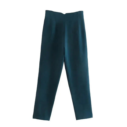 Pantalón Recto con Diseño Estructurado para Mujer | Ideal para Uso Diario y Entornos Laborales
