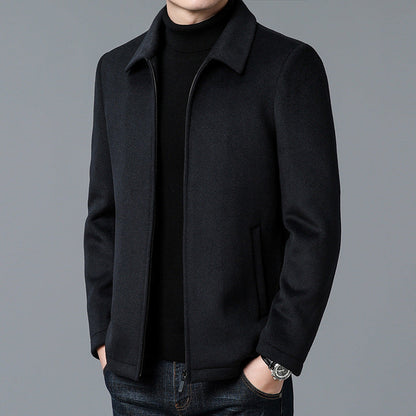 Chaqueta con Cierre de Cremallera Oculto para Hombre | Ideal para Temporadas Frescas