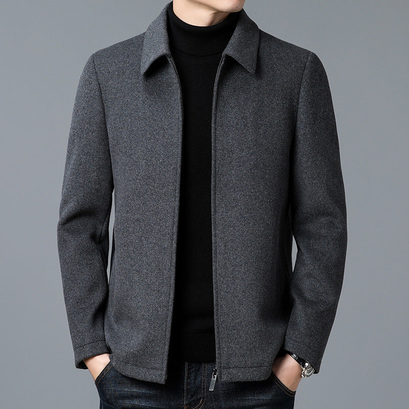Chaqueta con Cierre de Cremallera Oculto para Hombre | Ideal para Temporadas Frescas