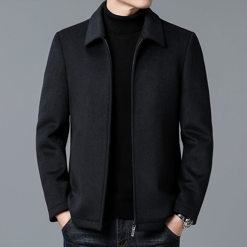 Chaqueta con Cierre de Cremallera Oculto para Hombre | Ideal para Temporadas Frescas
