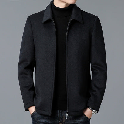 Chaqueta con Cierre de Cremallera Oculto para Hombre | Ideal para Temporadas Frescas